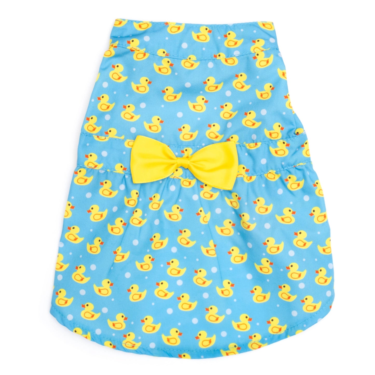 Rubber Duck Dress: Yellow/Blue