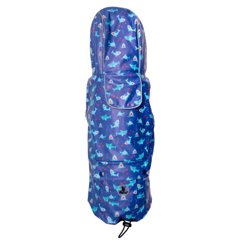 Chomp London Raincoat: Blue / XX Large