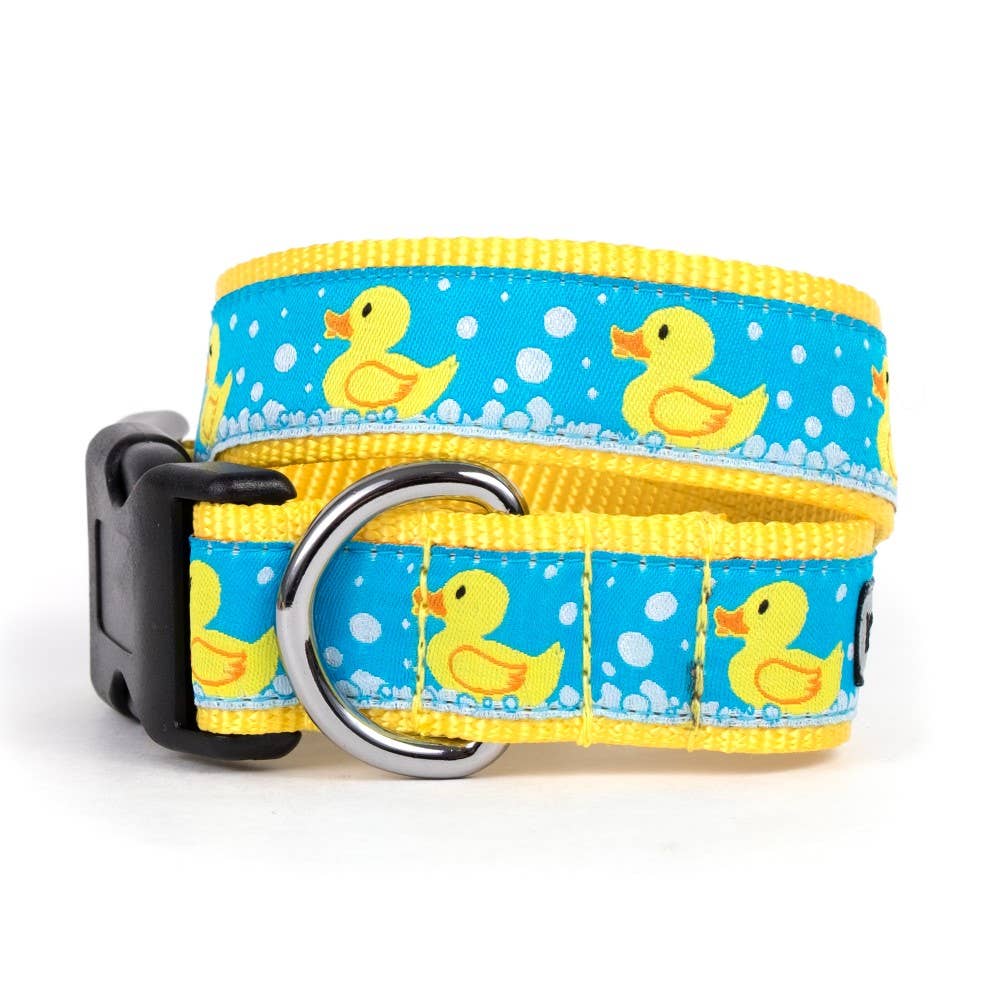 Rubber Duck Collar: Yellow/Blue