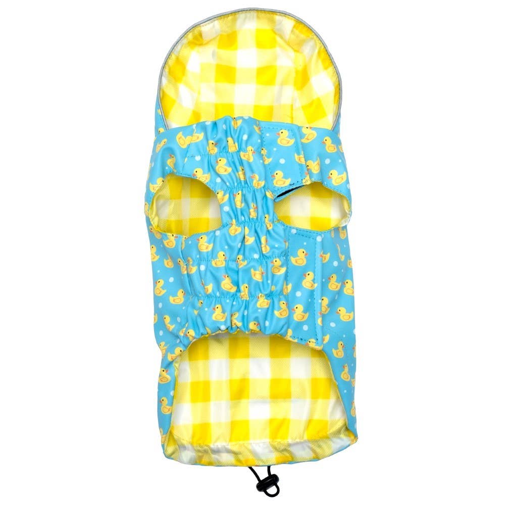 Rubber Duck London Raincoat: Yellow/Blue